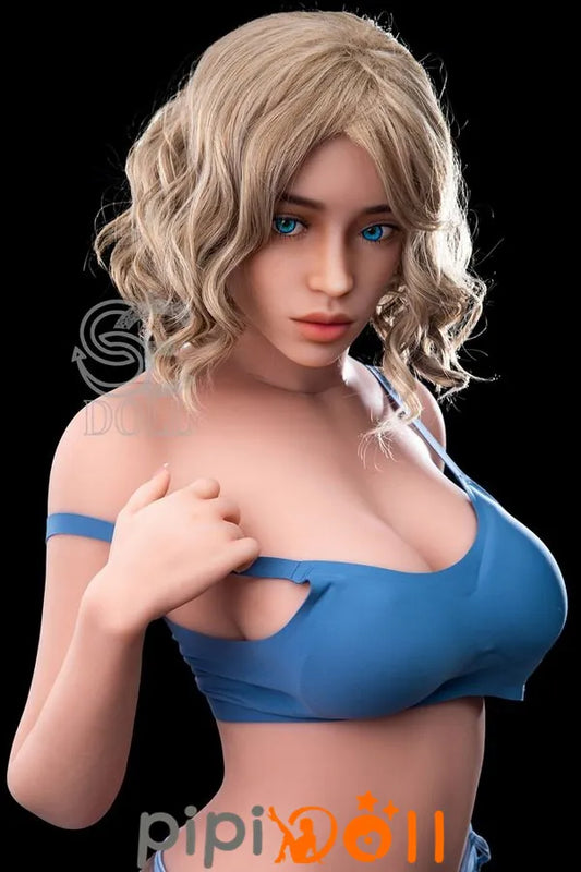 Julia Exotische Schönheit TPE Sexpuppe G-Cup Light Tan SE Doll