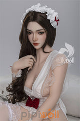 Elara-C - 158cm D-Cup LH030A-C Weißer Silikonkopf TPE-Körper Lilydoll Liebespuppe