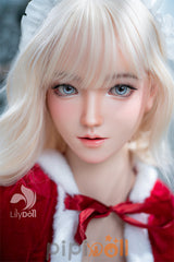 Freya-C - 158cm D-Cup LH031A-C Natur Silikonkopf TPE-Körper Lilydoll Liebespuppe